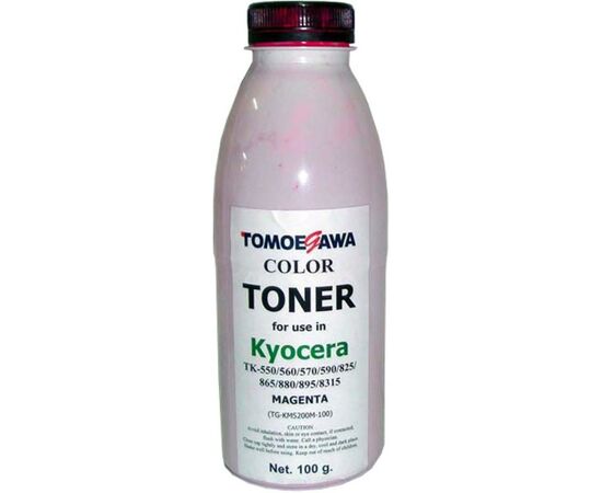 Тонер KYOCERA TK-550/825/865/880/895/8315 100г Magenta Tomoegawa (TG-KM5200M-100)
