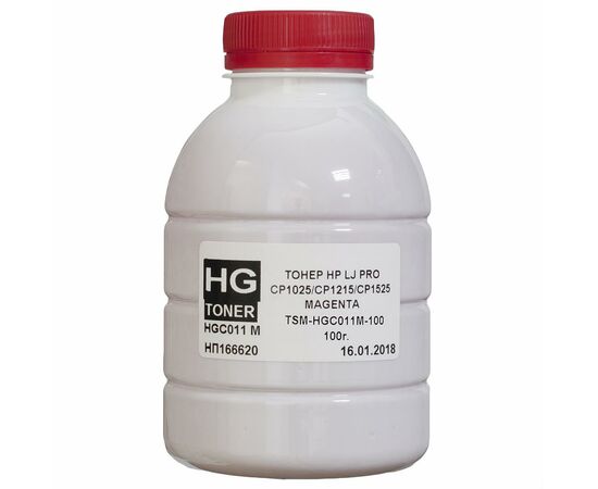 Тонер HP CLJ CP1025/1215/1525 100г MAGENTA HG (TSM-HGC011M-100)