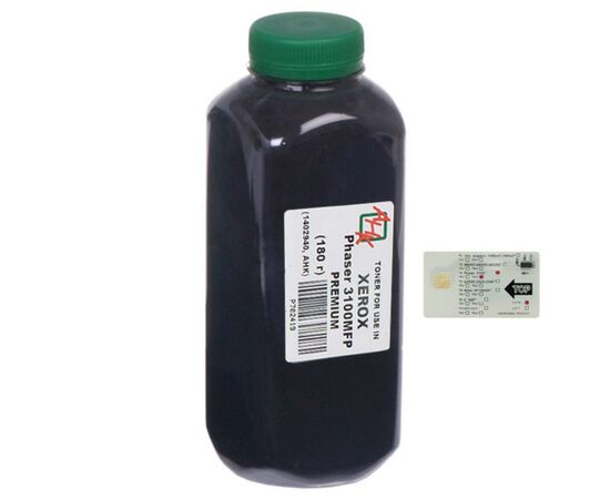 Тонер Xerox Phaser 3100, 180г Black +chip AHK (1400554)