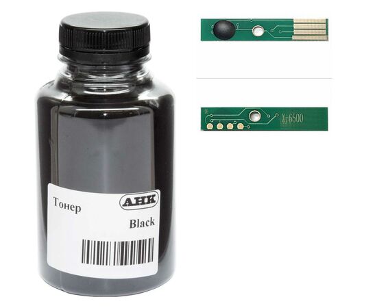 Тонер Xerox Phaser 6600 140г Black +chip AHK (3202900)