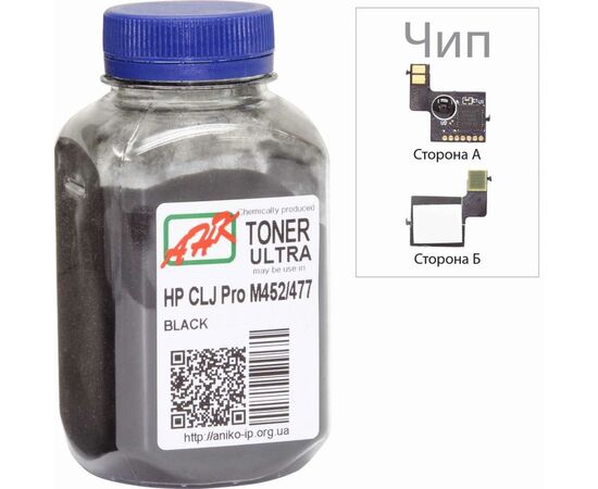 Тонер HP CLJ Pro M252/M277 +Apex chip, 40г Black AHK (3203134)