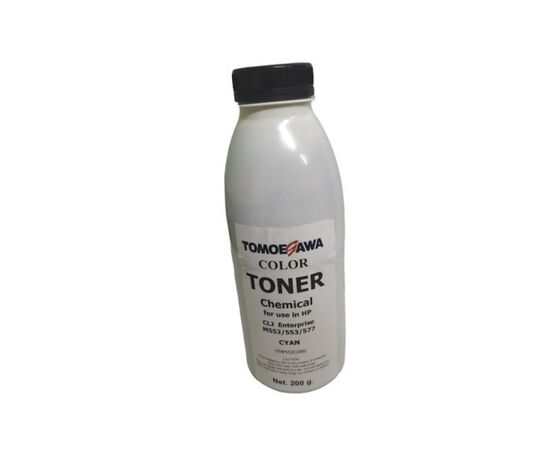 Тонер HP CLJ Enterprise M552/553/577, 200г Cyan Chemical Tomoegawa (THP552C200)