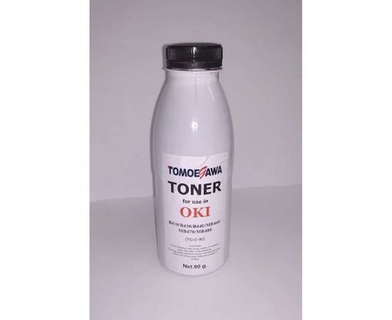 Тонер OKI B410/B430/B440/MB460/MB470/MB480, 90г Tomoegawa (TG-O-90)