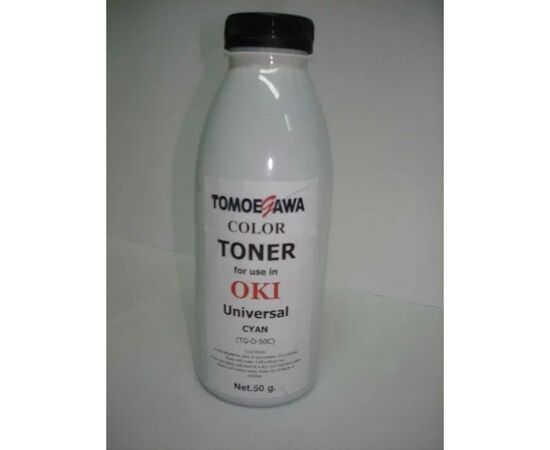Тонер OKI UNIVERSAL 50г Cyan Tomoegawa (TG-O-50C)