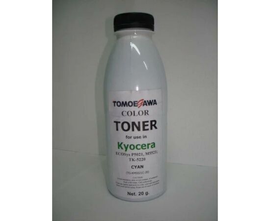Тонер KYOCERA TK-5220 (20г) Cyan Tomoegawa (TG-KM5021C-20)