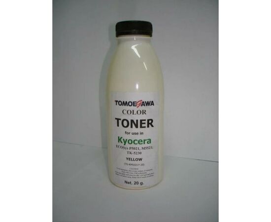Тонер KYOCERA TK-5220 (20г) Yellow Tomoegawa (TG-KM5021Y-20)