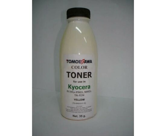 Тонер KYOCERA TK-5230 (35г) Yellow Tomoegawa (TG-KM5521Y-35)