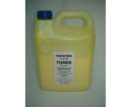 Тонер KYOCERA TK-5220/TK-5230/TK-5240, 1кг Yellow Tomoegawa (TG-KM5021Y-1)