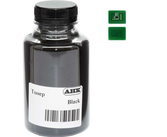 Тонер OKI C612 , 240г Black+ chip AHK (3203314)