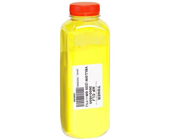 Тонер HP CLJ 4600/4650, Canon LBP-2510/5500, 220г Yellow AHK (1500990)