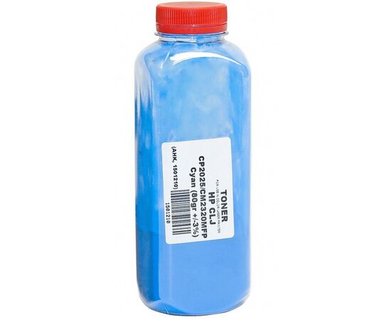 Тонер HP CLJ CP2025/CM2320MFP 80г Cyan AHK (1501210)