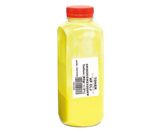 Тонер HP CLJ CP2025/CM2320MFP 80г Yellow AHK (1501230)