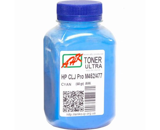Тонер HP CLJ Pro M452/477, 60г Cyan AHK (3202781)