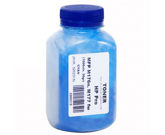 Тонер HP Pro MFP M176n/177fw, 30г Cyan AHK (3202315)
