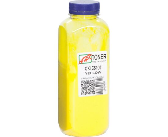 Тонер OKI C5100/5200/5300/5400 160г Yellow AHK (1501630)