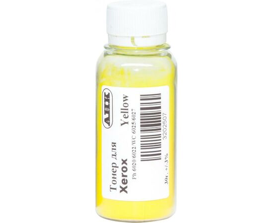Тонер Xerox Ph6020/6022, 30г Yellow AHK (3202507)