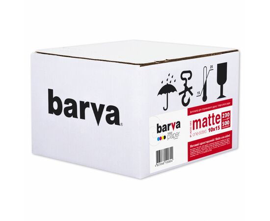 Фотопапір Barva 10x15, 230g/m2, 500c (IP-A230-083)