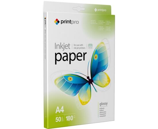 Фотопапір PrintPro A4 (PGE180050A4)