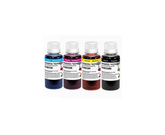 Чорнило ColorWay HP №121/134 (4х100мл) BK/С/M/Y (CW-HW350SET01)