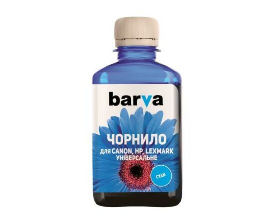 Чорнило Barva CANON/HP/Lexmark Universal №4 CYAN 180г (CU4-476)