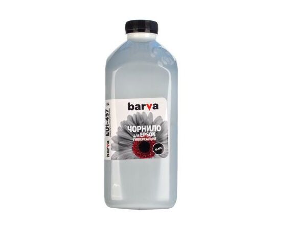 Чорнило Barva Epson universal 1, water-soluble, 1 кг BLACK (EU1-457)