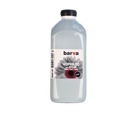 Чорнило Barva EPSON T0811 BLACK 1кг (E081-137)