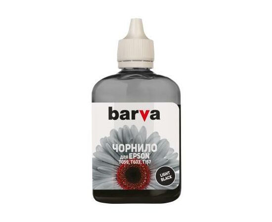 Чернила Barva EPSON T0597 (R2400) LIGHT BLACK 90г (E059-446)