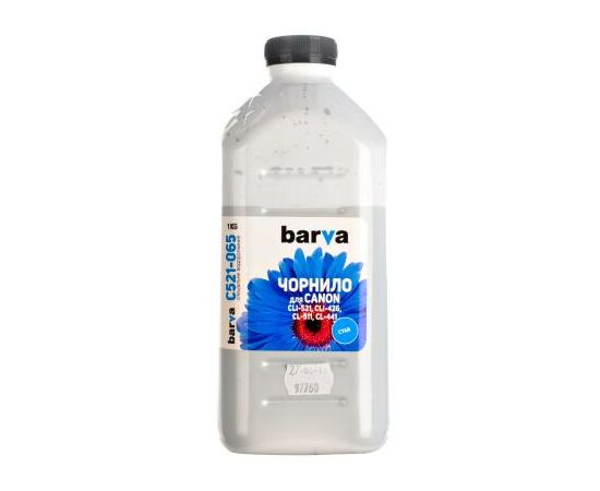 Чорнило Barva CANON CLI-521/CL-511 1кг CYAN (C521-065)