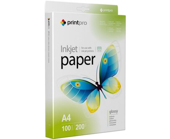 Фотопапір PrintPro A4 (PGE200100A4)