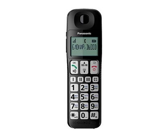 Телефон DECT Panasonic KX-TGE110UCB, изображение 3 Телефон DECT Panasonic KX-TGE110UCB, изображение 3