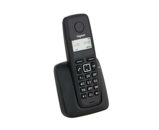 Телефон DECT Gigaset A116 Black (S30852H2801S301), изображение 4 Телефон DECT Gigaset A116 Black (S30852H2801S301), изображение 4