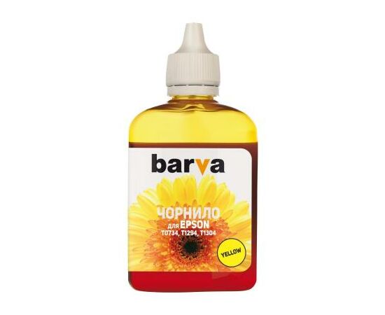 Чорнило Barva Epson T1304/T1294/T1284/T1034/T0734 Yellow 90 г pigm. (E130-530)