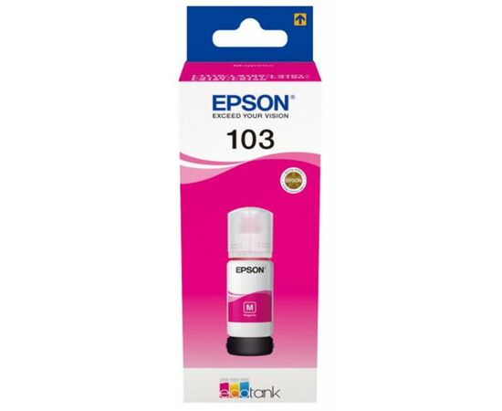 Контейнер с чернилами Epson 103 Magenta (C13T00S34A), изображение 2 Контейнер с чернилами Epson 103 Magenta (C13T00S34A), изображение 2