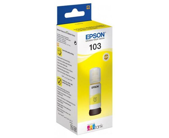 Контейнер с чернилами Epson 103 yellow (C13T00S44A)