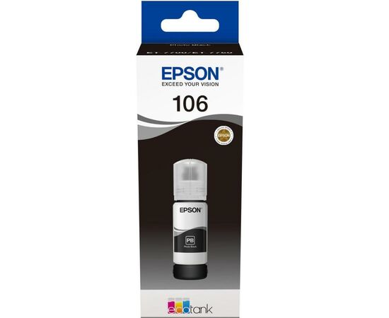 Контейнер с чернилами Epson 106 black (C13T00R140)