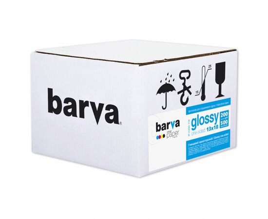 Фотопапір Barva 13x18, 200 g/m2, glossy, 500арк (C200-118)