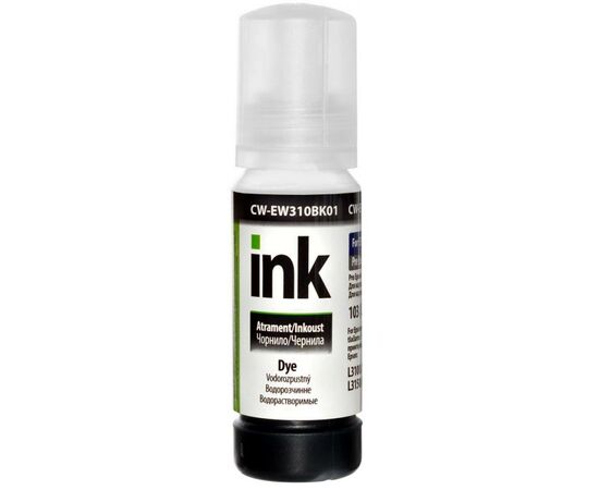 Чернила ColorWay Epson L3100/3110/3150/3151 70мл Black (CW-EW310BK01)