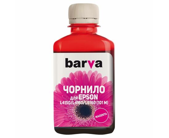 Чорнило Barva EPSON L4150/L4160 (101M) 180 мл MAGENTA (E101-605)