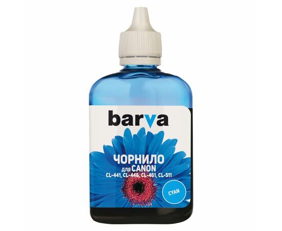 Чорнило Barva CANON CL-441/CL-461 100мл CYAN (C461-728)