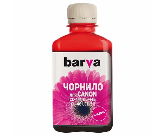 Чорнило Barva CANON CL-441/CL-461 180мл MAGENTA (C461-733)