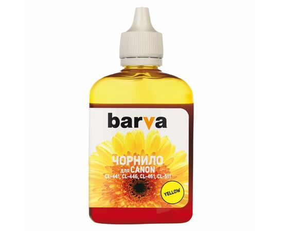 Чорнило Barva CANON CL-441/CL-461 100мл YELLOW (C461-730)