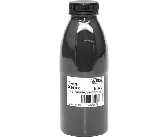 Тонер Xerox WC 5019/5021/5022, 240г Black AHK (3202624)