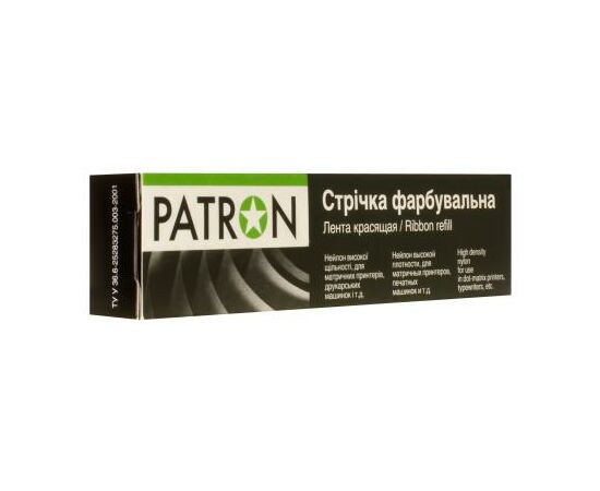 Лента к принтерам 13мм х 12м (П.М.) Patron (PN-12.7-12RTB)