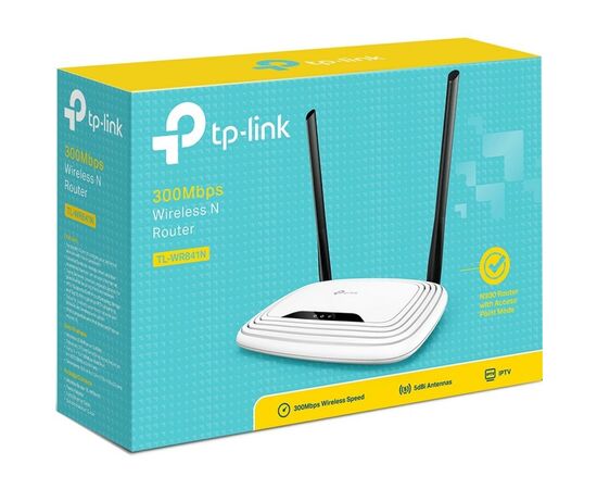 Маршрутизатор TP-Link TL-WR841N, зображення 4 Маршрутизатор TP-Link TL-WR841N, зображення 4