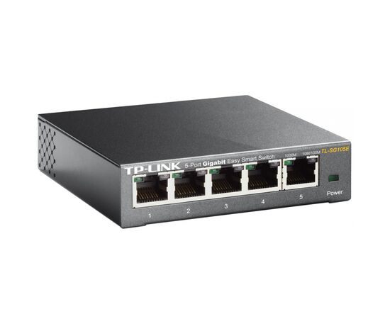 Коммутатор сетевой TP-Link TL-SG105E, изображение 3 Коммутатор сетевой TP-Link TL-SG105E, изображение 3