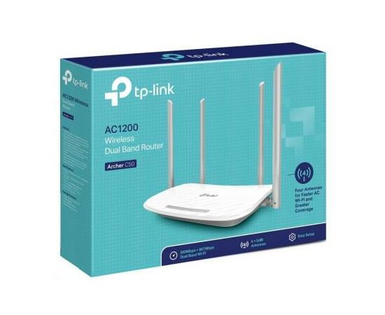 Маршрутизатор TP-Link Archer C50 (Archer-C50), изображение 3 Маршрутизатор TP-Link Archer C50 (Archer-C50), изображение 3