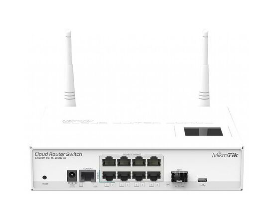 Маршрутизатор Mikrotik CRS109-8G-1S-2HND-IN