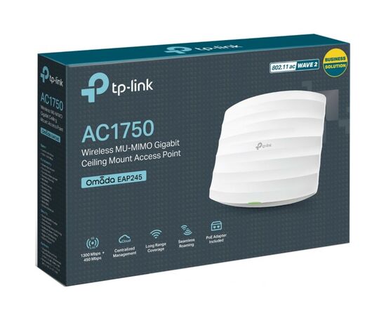 Точка доступу Wi-Fi TP-Link EAP245, зображення 5 Точка доступу Wi-Fi TP-Link EAP245, зображення 5