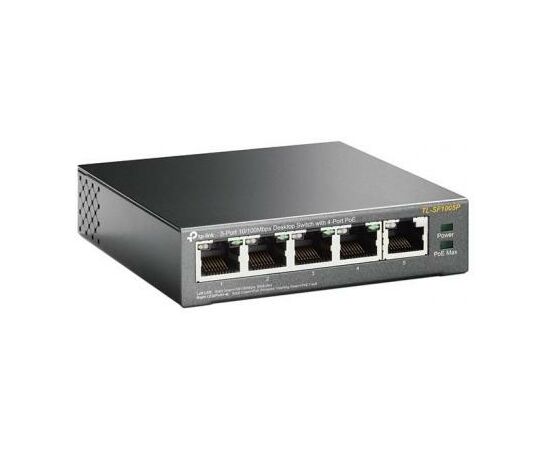 Коммутатор сетевой TP-Link TL-SF1005P, изображение 2 Коммутатор сетевой TP-Link TL-SF1005P, изображение 2