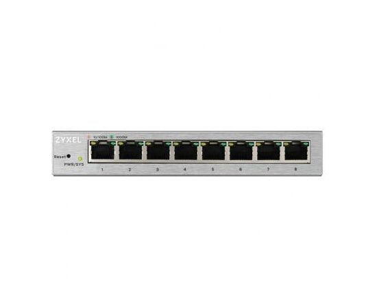 Коммутатор сетевой ZyXel GS1200-8 (GS1200-8-EU0101F), изображение 2 Коммутатор сетевой ZyXel GS1200-8 (GS1200-8-EU0101F), изображение 2